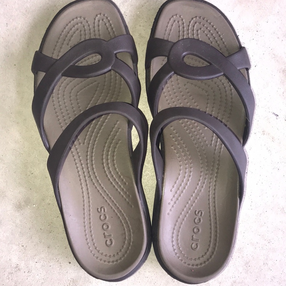 Croc slip ons